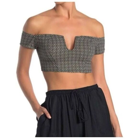 Free People Intimately Lucky Now Brami in Black Combo Small $48 - Picture 4 of 4